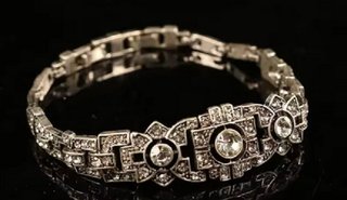 Bracciale Art Decò Argento S925 Vintage