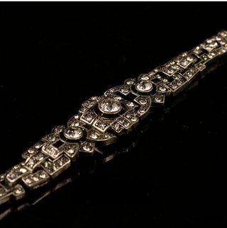 Bracciale Art Decò Argento S925 Vintage