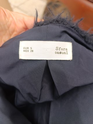 Chaqueta azul oscura pelo Sfera - talla S