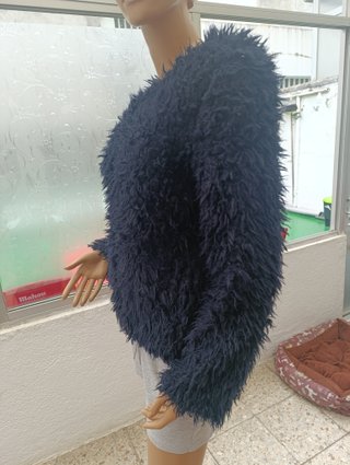 Chaqueta azul oscura pelo Sfera - talla S
