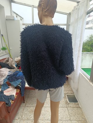 Chaqueta azul oscura pelo Sfera - talla S
