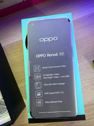 Oppo Reno 6 5G Arctic Blue