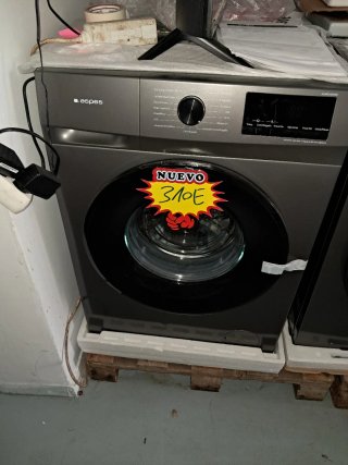 Lavadora Aspes 8kg Nueva Inox