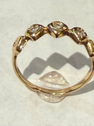 Sortija oro 18k con brillantes