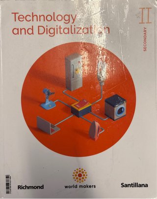 Libro de tecnología Santillana 3ESO, en inglés