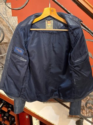 Giacca biker Trussardi Jeans Vera Pelle vissuta