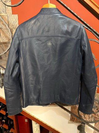 Giacca biker Trussardi Jeans Vera Pelle vissuta