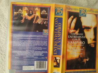 VHS Entrevista con el Vampiro (Edición Especial)