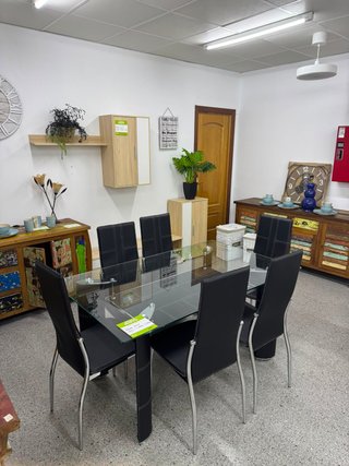 Nuevo conjunto mesa y 6 sillas