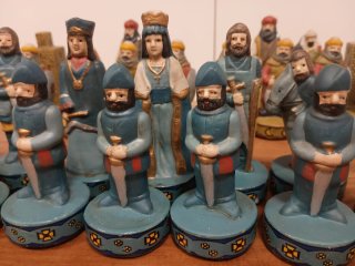 Ajedrez Cerámica Musulmanes Cristianos