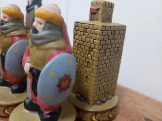 Ajedrez Cerámica Musulmanes Cristianos