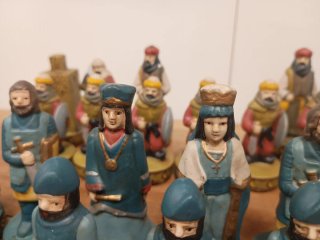 Ajedrez Cerámica Musulmanes Cristianos