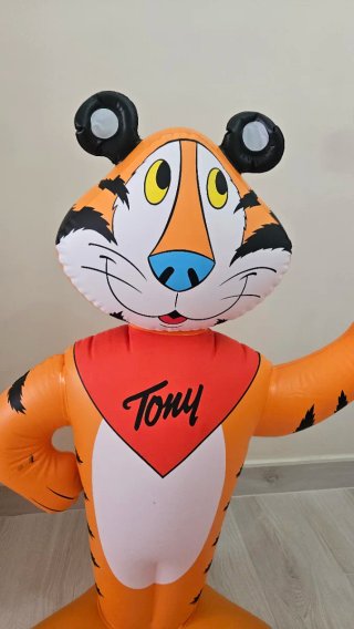 Tony la tigre kellogg's vintage-gonfiabile pubblic