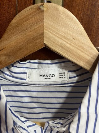 Camisa Mango Rayas Mujer Talla M