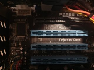 Tarjeta Madre Asus P7P55 LX con procesador i5