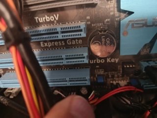 Tarjeta Madre Asus P7P55 LX con procesador i5