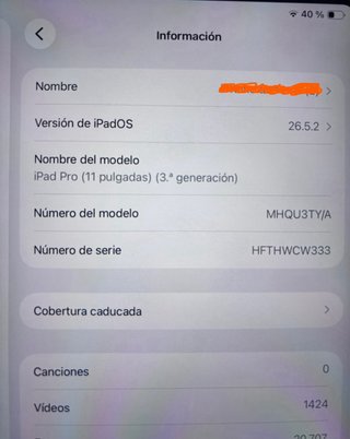 iPad Pro 11 3ª Gen