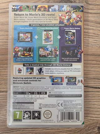 Nintendo Switch Super Mario 3D All-Stars