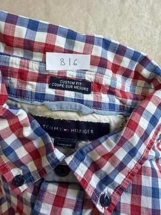 Camisa Tommy Hilfiger cuadros L