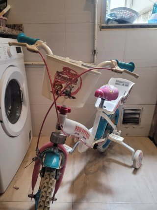 Bicicleta Paw Patrol infantil