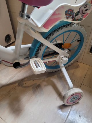 Bicicleta Paw Patrol infantil