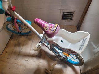 Bicicleta Paw Patrol infantil