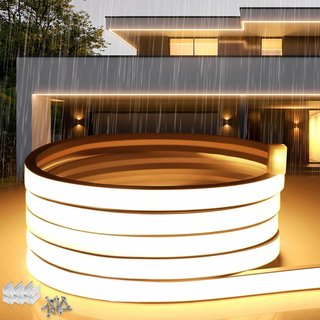 Tira LED neón SUCIKORIO 15m IP65 3000K