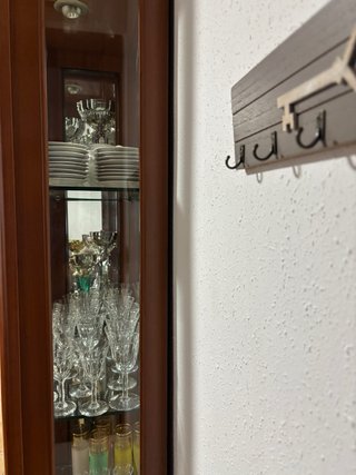 2 Vetrine Antiche in Legno e Vetro