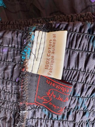 Falda larga estampada talla M. Nueva a estrenar.