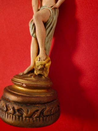 Figura VENUS Del BAÑO 26cm - Escultura Clásica