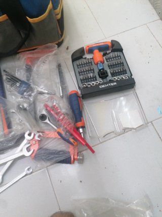 Bolsa de herramientas Dexter con accesorios