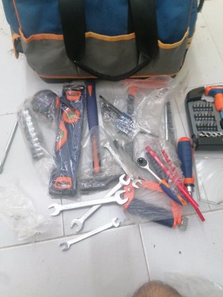Bolsa de herramientas Dexter con accesorios
