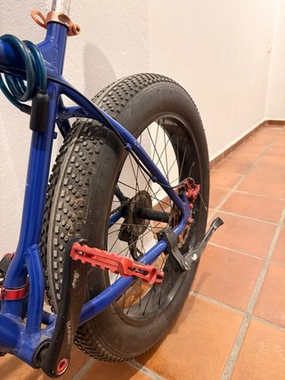 Bicicleta Fat Bike Azul