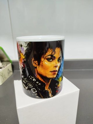 Taza Michael Jackson Art