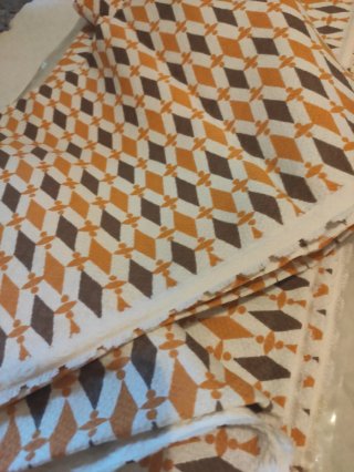 Coordinato letto matrimoniale anni '70 6 pezzi