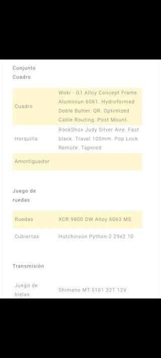 Bicicleta MMR Woki 00 29