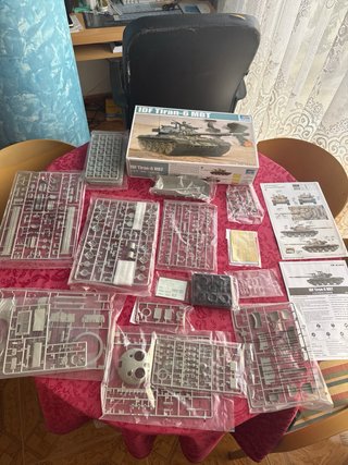 Maqueta Tanque IDF Tiran-6 MBT Trumpeter 1/35
