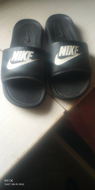 Ciabatte Nike nere