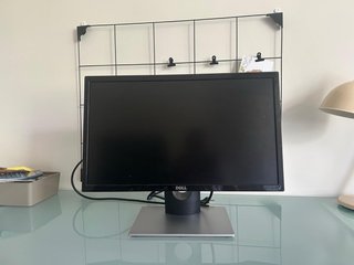 Monitor Dell Negro/Plateado