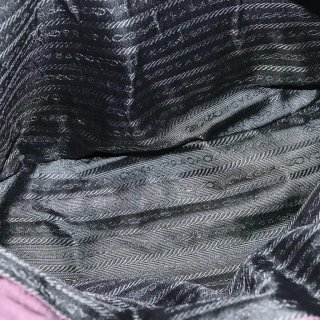 Borsa a Tracolla Prada Nylon Viola 100% Originale