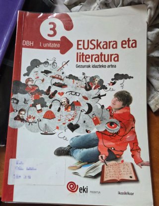 Euskara eta literatura, 3 DBH