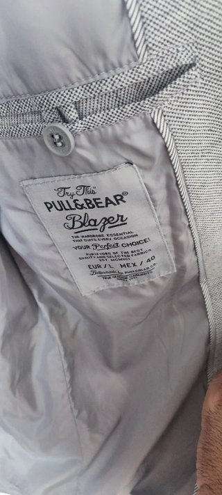 Americana sport gris hombre