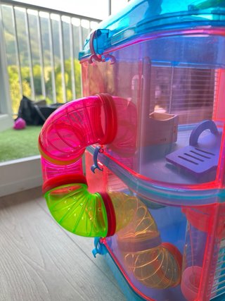 Jaula Hamster Accesorios Múltiples Niveles