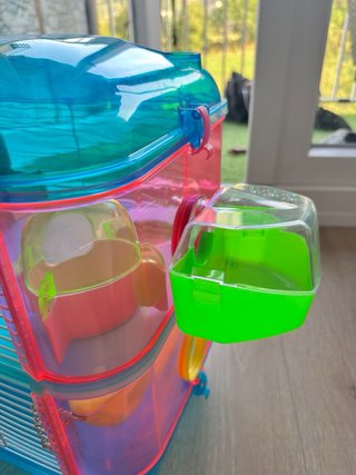 Jaula Hamster Accesorios Múltiples Niveles