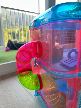 Jaula Hamster Accesorios Múltiples Niveles