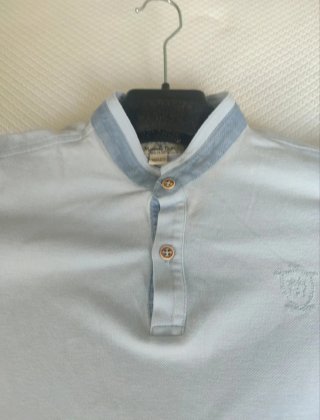 Massimo Dutti Polo Talla XS Azul