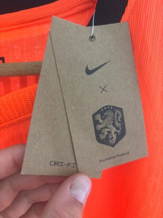 Camiseta Nike Holanda Naranja Talla XL