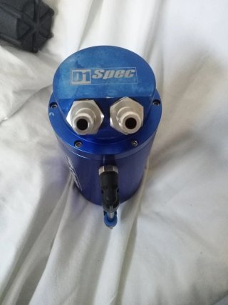 Decantador de aceite D1 Spec azul