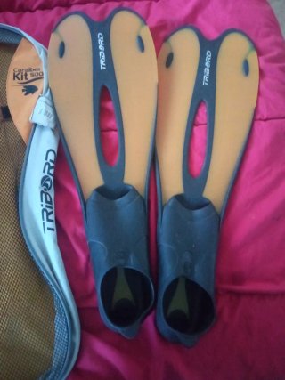Aletas Tribord Caraibes 500 Talla 35/36