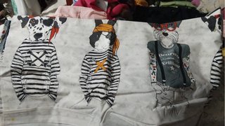 Telas de algodón estampadas